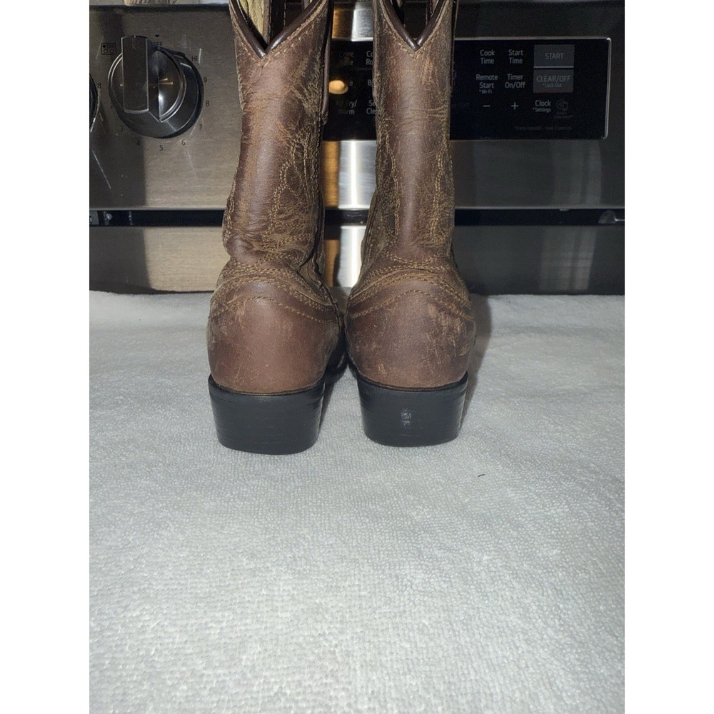 Masterson Boot Co‎ Size 8.5 M Brown Toddler Cowboy Boots - Picture 4 of 9